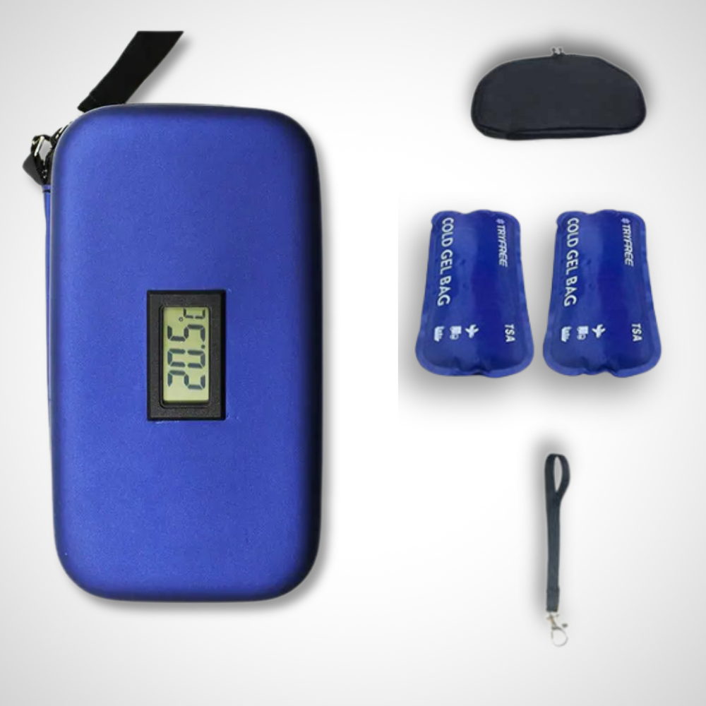 Pochette isotherme pour insuline